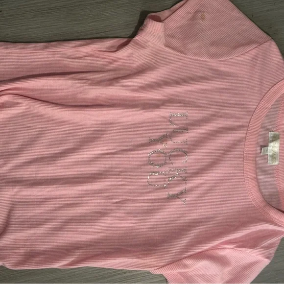 3 Ribbed Rhinestone Baby Tees - Picture 4 of 6